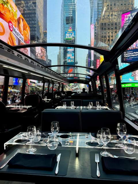 New York City: Bustronome Gourmet Lunch Tour on a Luxury Bus – New York City, New York