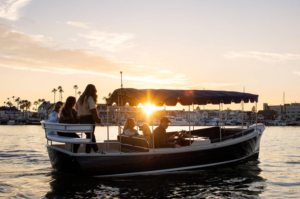 Newport Beach: Electric Boat Rental – Newport Beach, California