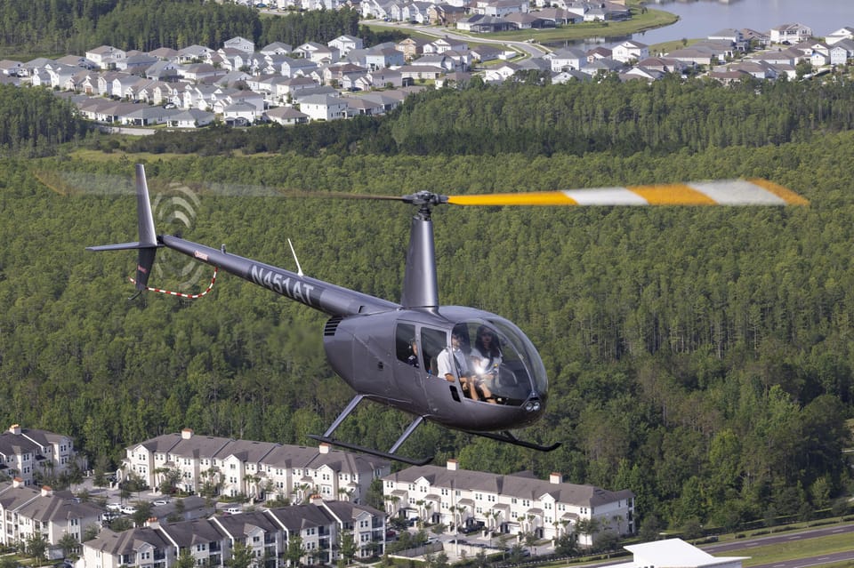 Orlando: Private Helicopter Tour (16 miles) – Kissimmee, Florida