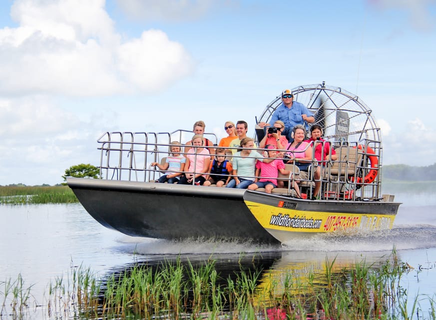 Orlando: Wild Florida Airboat Ride with Transport & Lunch – Wild Airboats & Gator Park, Florida