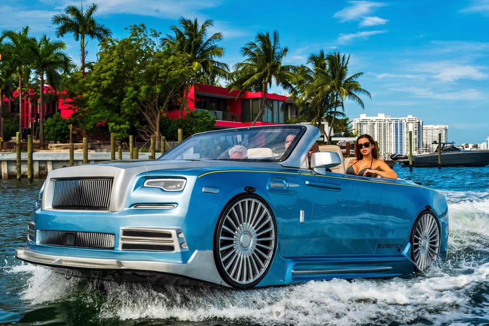 Palm Beach: Rolls Royce Jetcar Rental – West Palm Beach, Florida