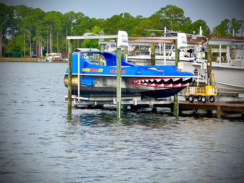 Panama City: Sunset Speedboat Tour with Dolphin Watching – Panama City Beach, Florida