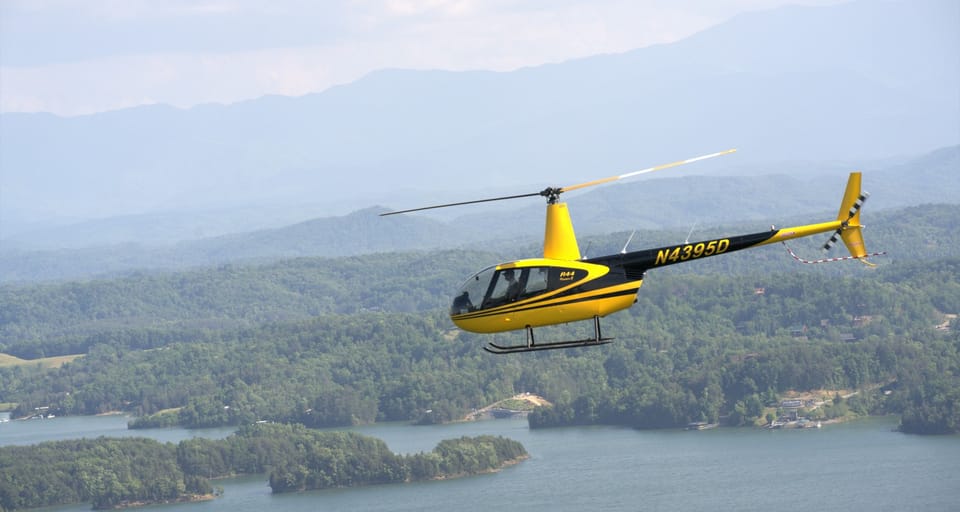 Pigeon Forge: Smoky Mountain and Lake Helicopter Trip – Douglas Dam, Tennessee