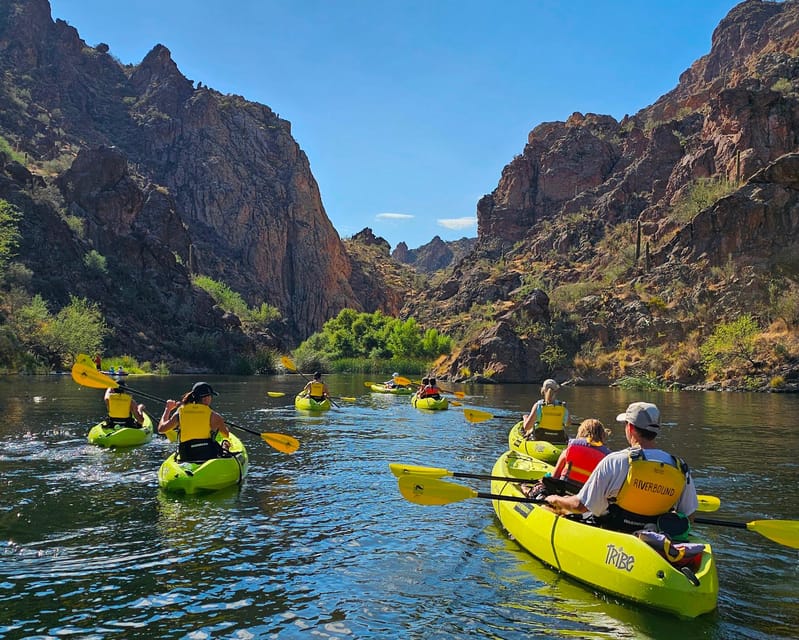 Saguaro Lake: Guided Kayaking Tour – Butcher Jones Recreation Site, Arizona