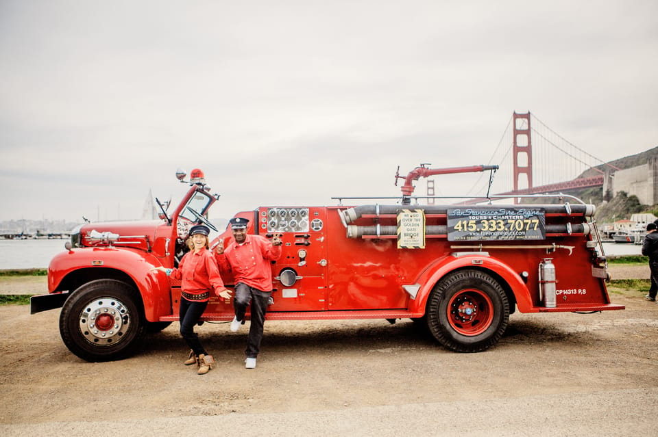 San Francisco Bay: 90-Minute Fire Engine Tour – San Francisco, California