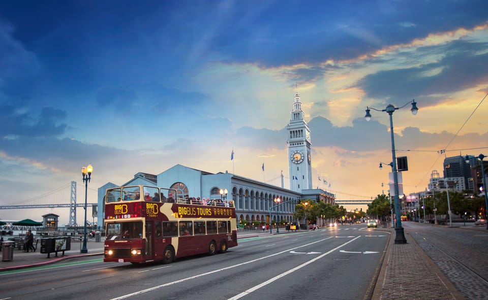 San Francisco: Panoramic Sunset Tour by Open-Top Bus – San Francisco, California