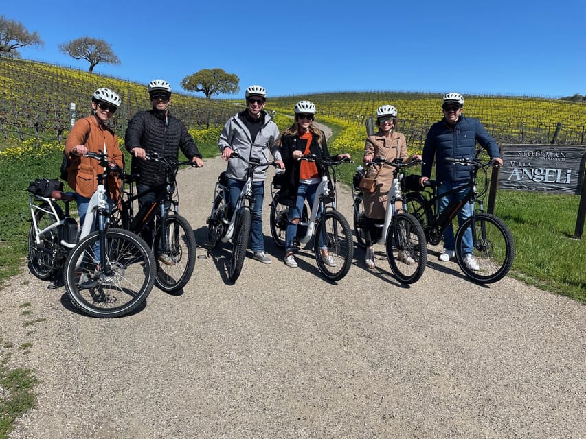 Santa Barbara: E-bike wine tour w/ transport, tasting, lunch – Solvang, California