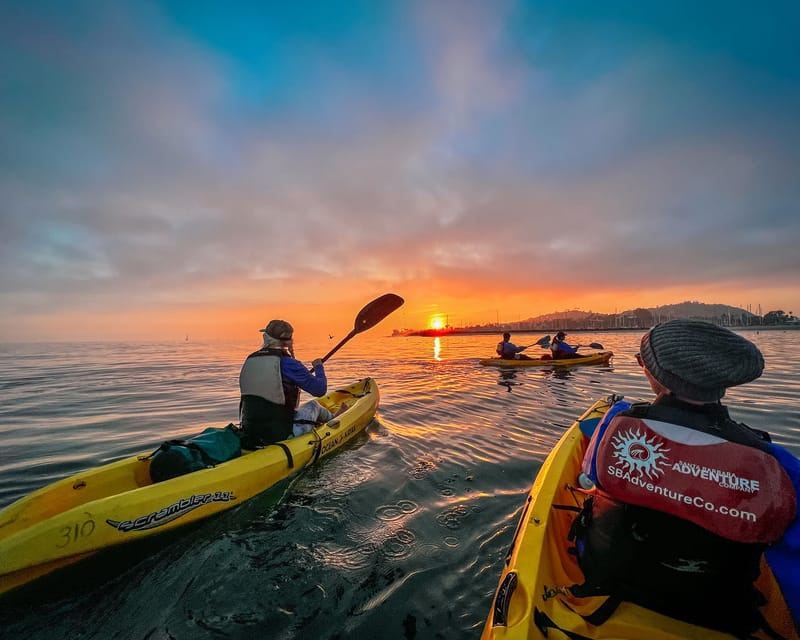 Santa Barbara Harbor: Sunset Kayak Tour (2 Hours) – Santa Barbara, California