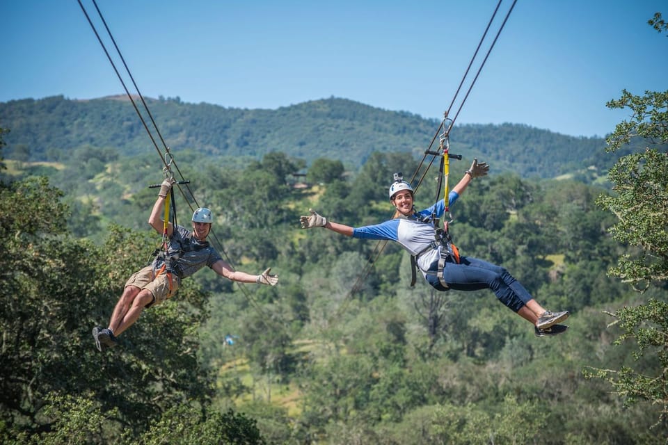 Santa Margarita: Zipline Adventure with 6 Different Ziplines – California, California