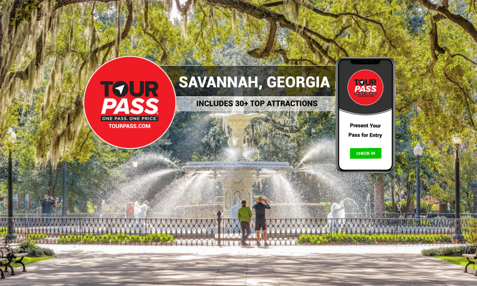 Savannah: Full Admission Tour Pass for 30+ Tours – Savannah, Georgia