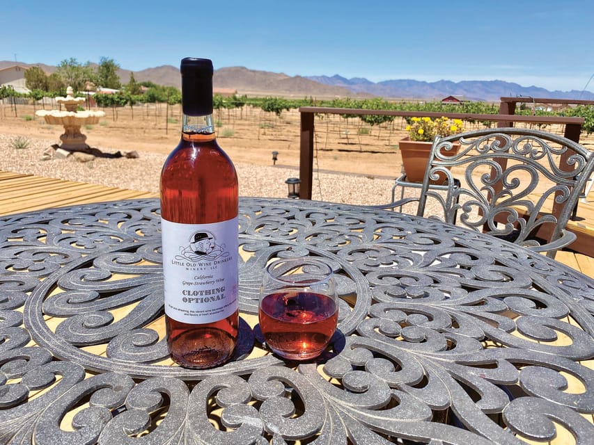 Scenic Desert Wine, Distillery Tastings/Brewery/RT66 & Lunch – Kingman, Arizona