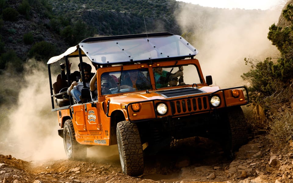 Sedona: PRIVATE 2-Hour Jeep (Hummer) Tour Cliff Hanger Trail – Sedona, Arizona