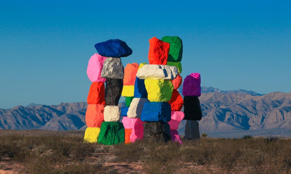 Seven Magic Mountains Expedition & Tour – Seven Magic Mountains, Nevada