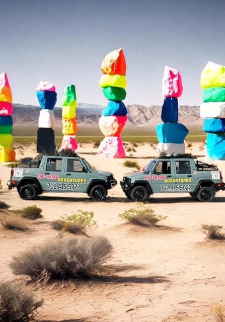 Seven Magic Mountains Guided Tour – Seven Magic Mountains, Nevada