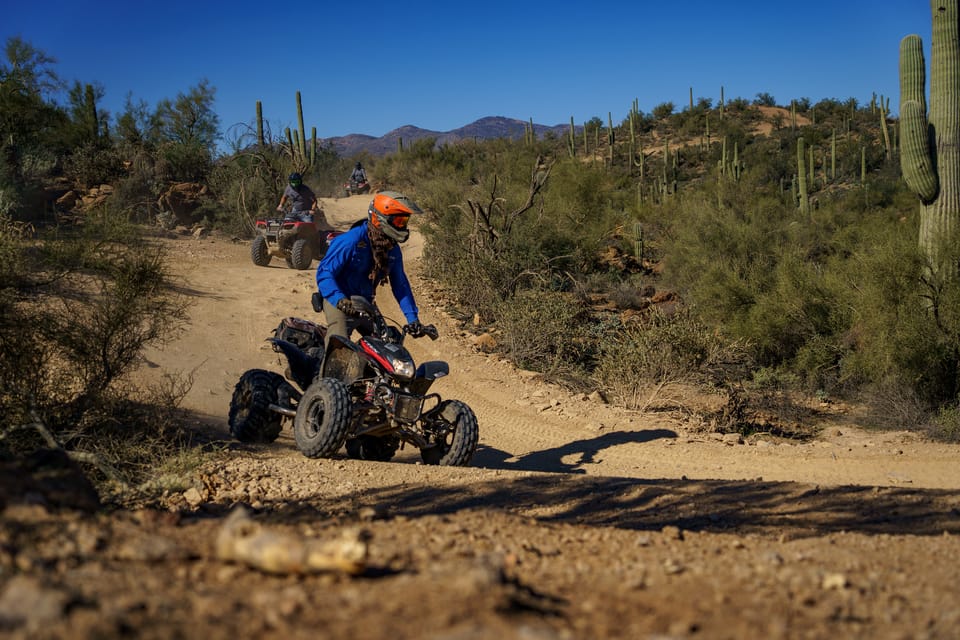 Sonoran Desert: Beginner ATV Training & Desert Tour Combo – Phoenix, Arizona