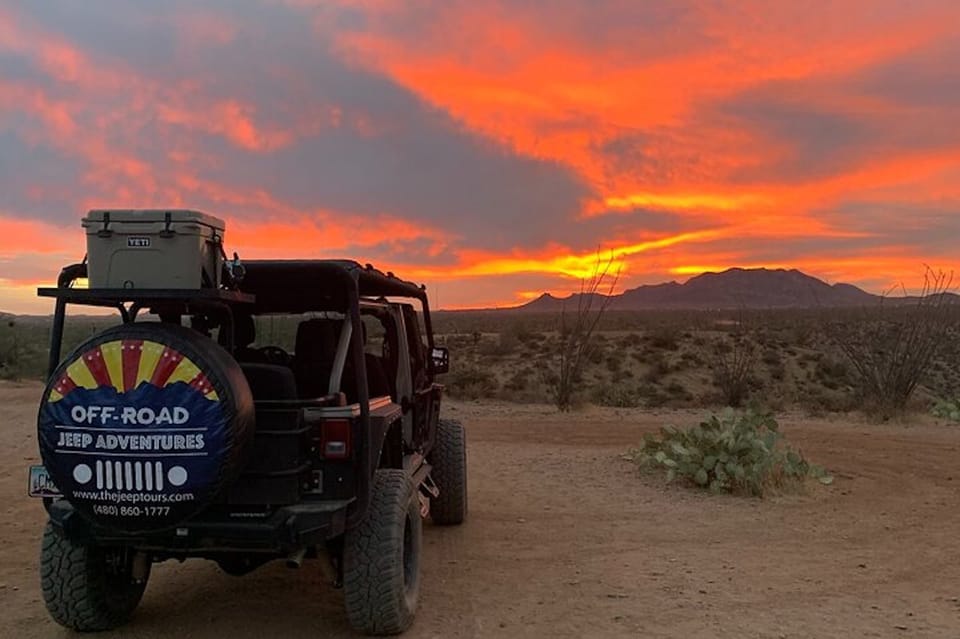 Sonoran Desert: Sunset Jeep Tour with Tonto National Forest – Tonto National Forest, Arizona