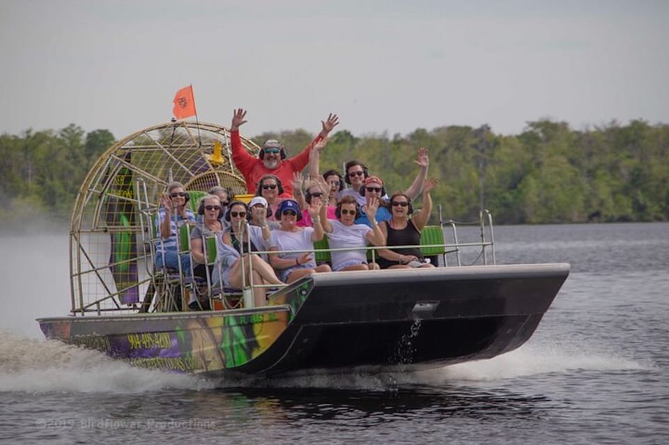 St. Augustine: St. Johns River Airboat Safari with a Guide – Saint Johns River, Florida