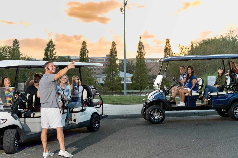 Tampa: Guided City Tour in Deluxe Street Golf Cart – Tampa, Florida