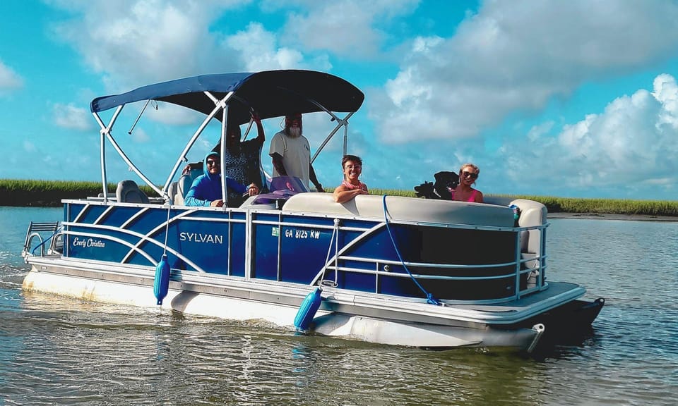 Tybee Island: Pontoon Boat Rental by the Hour – Tybee Island, Georgia