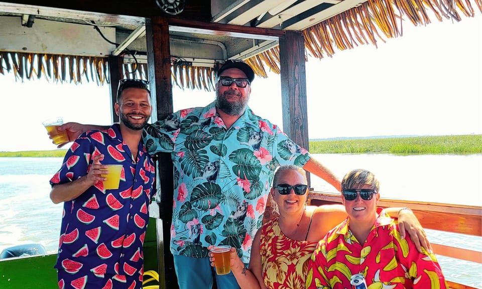 Tybee Island: Tiki Boat Sightseeing Cruise – Tybee Island, Georgia