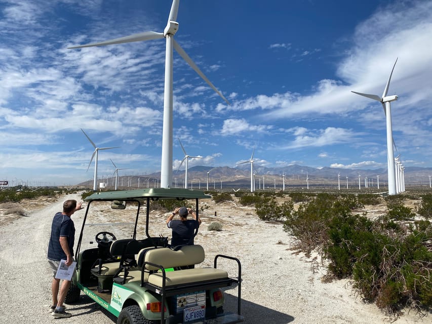 Windmill Tour on a Guided Golf Cart – Palm Springs, California