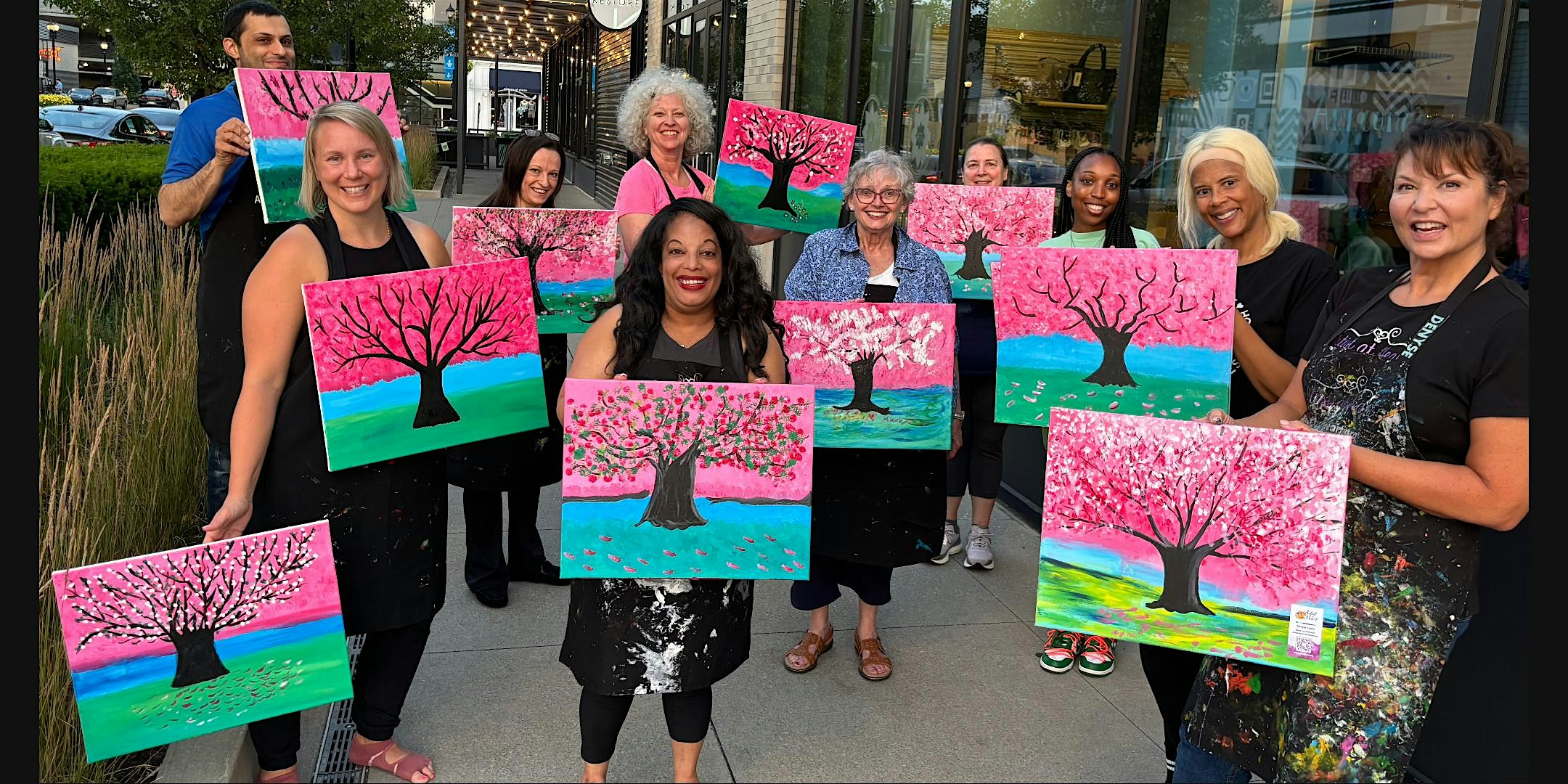 Paint and Sip at Pinstripes in Pinecrest – Beachwood, OH