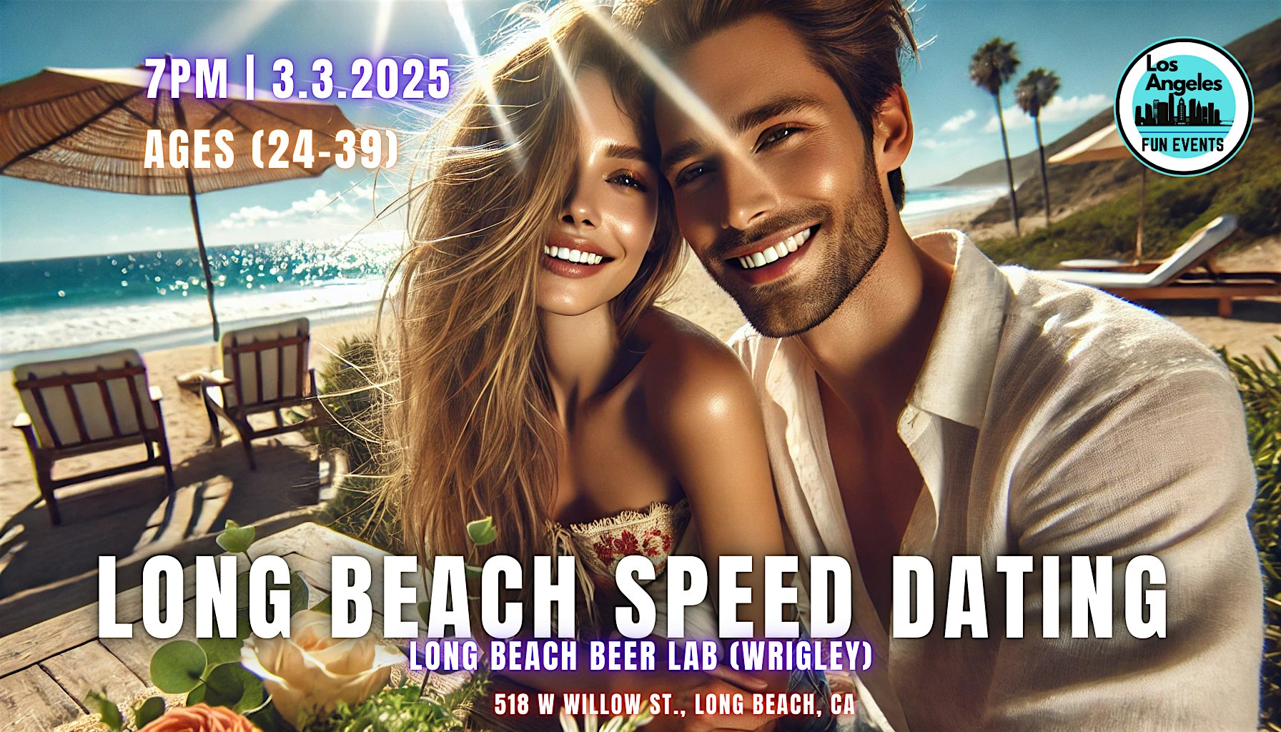 Long Beach Speed Dating – More Dates, Less Wait! (Ages 24-39) – Long Beach, CA