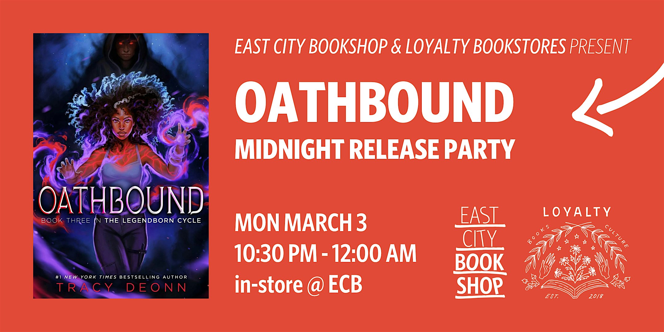 In-Store Event: Oathbound Midnight Release Party – Washington, DC