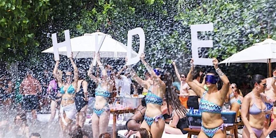 SLS POOL PARTY SPRING BREAK EDITION – SLS SOUTH BEACH – HYDE BEACH – Miami Beach, FL