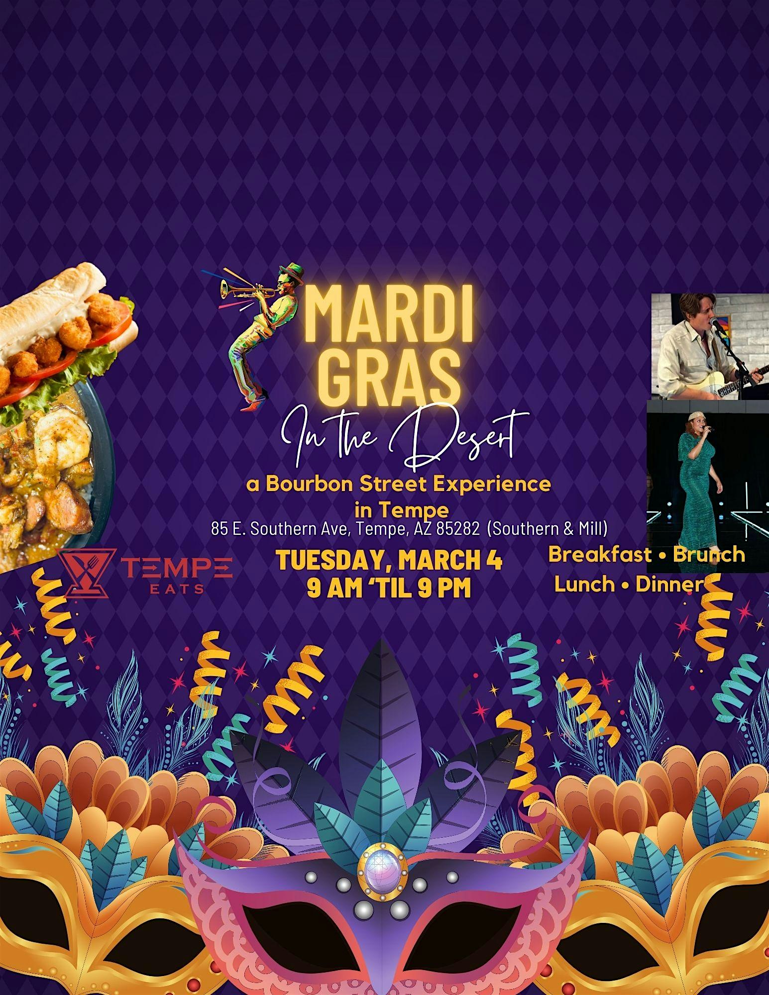 Mardi Gras in the Desert – Tempe, AZ