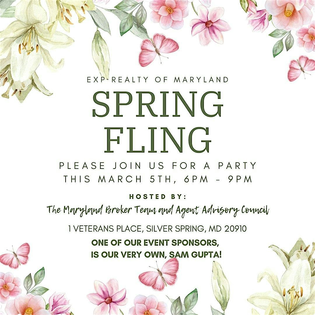 EXP Maryland 2025 Spring Fling Party – Silver Spring, MD