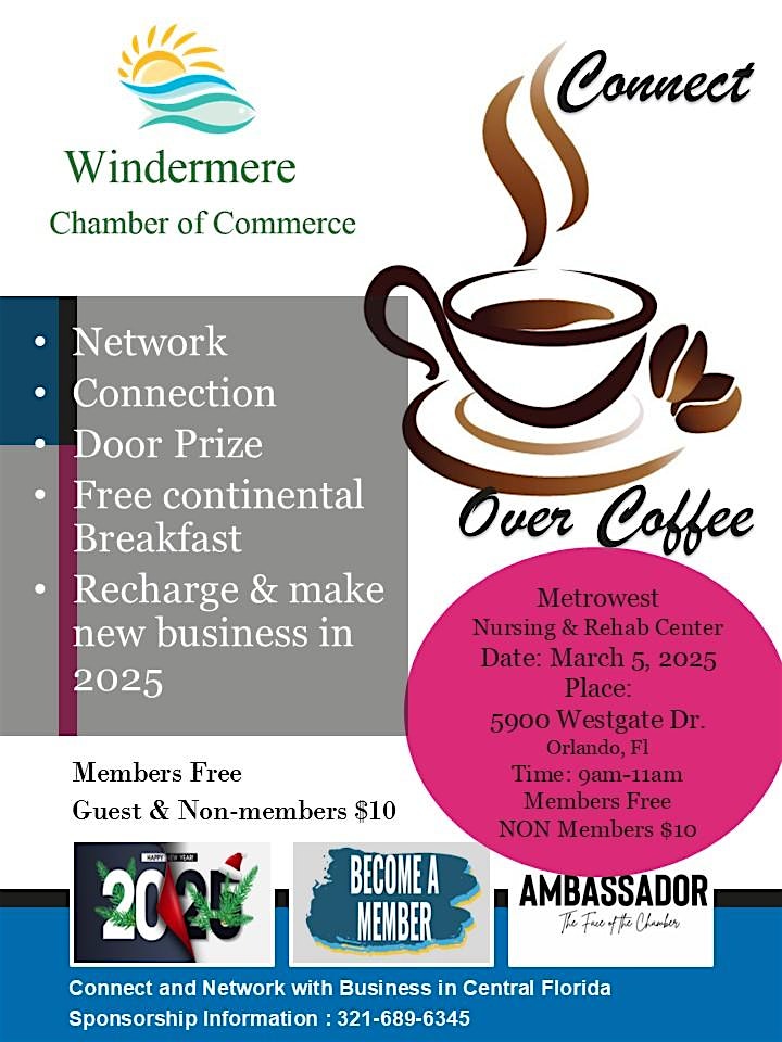 Connect Over Coffee – Orlando, FL