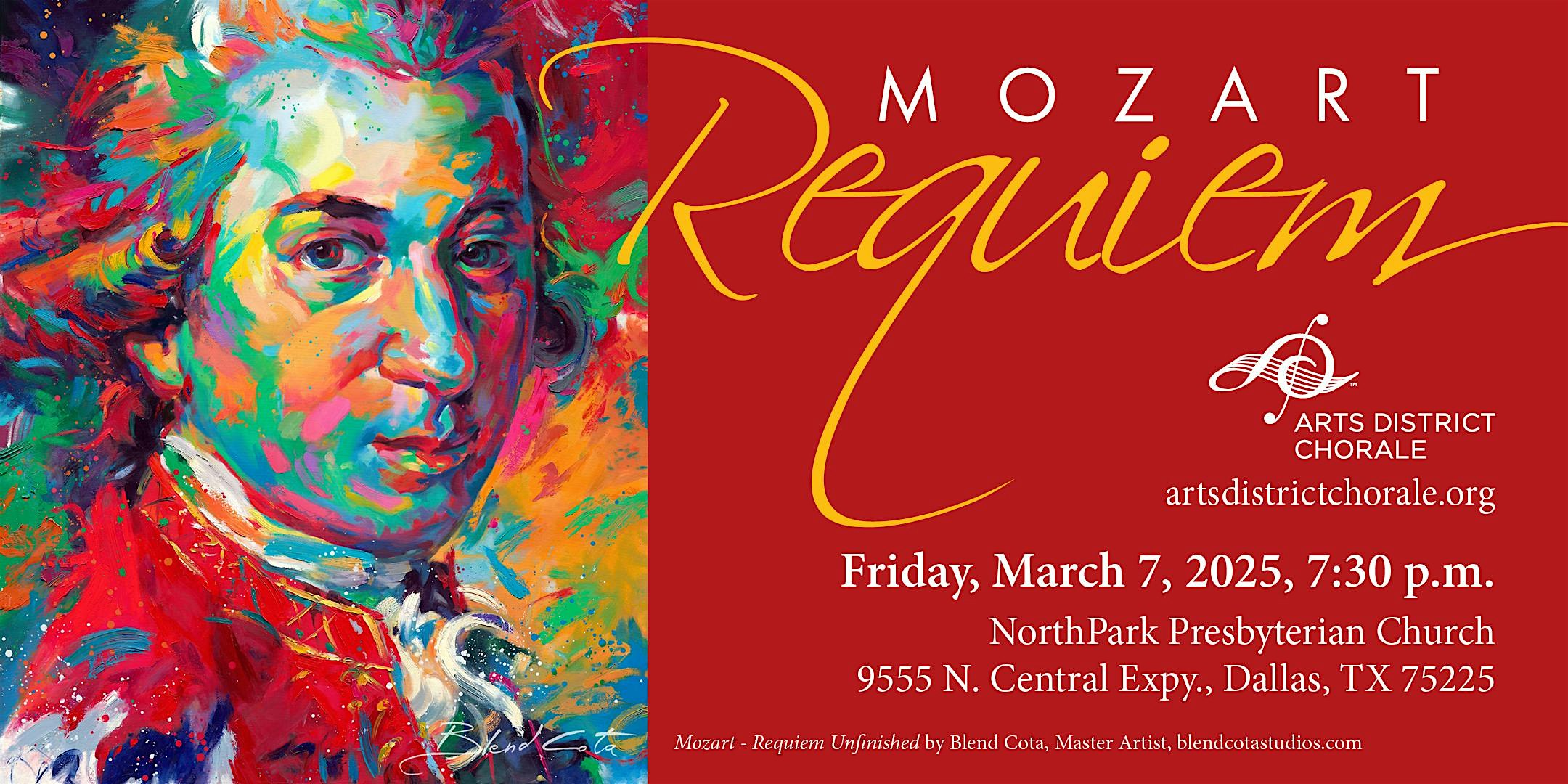 Mozart Requiem – Dallas, TX