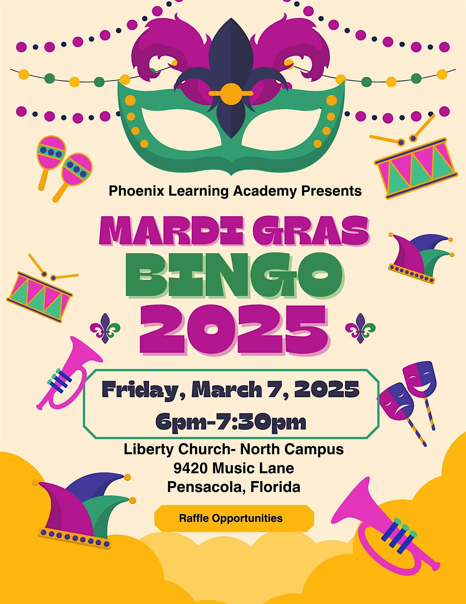 Mardi Gras BINGO – Pensacola, FL