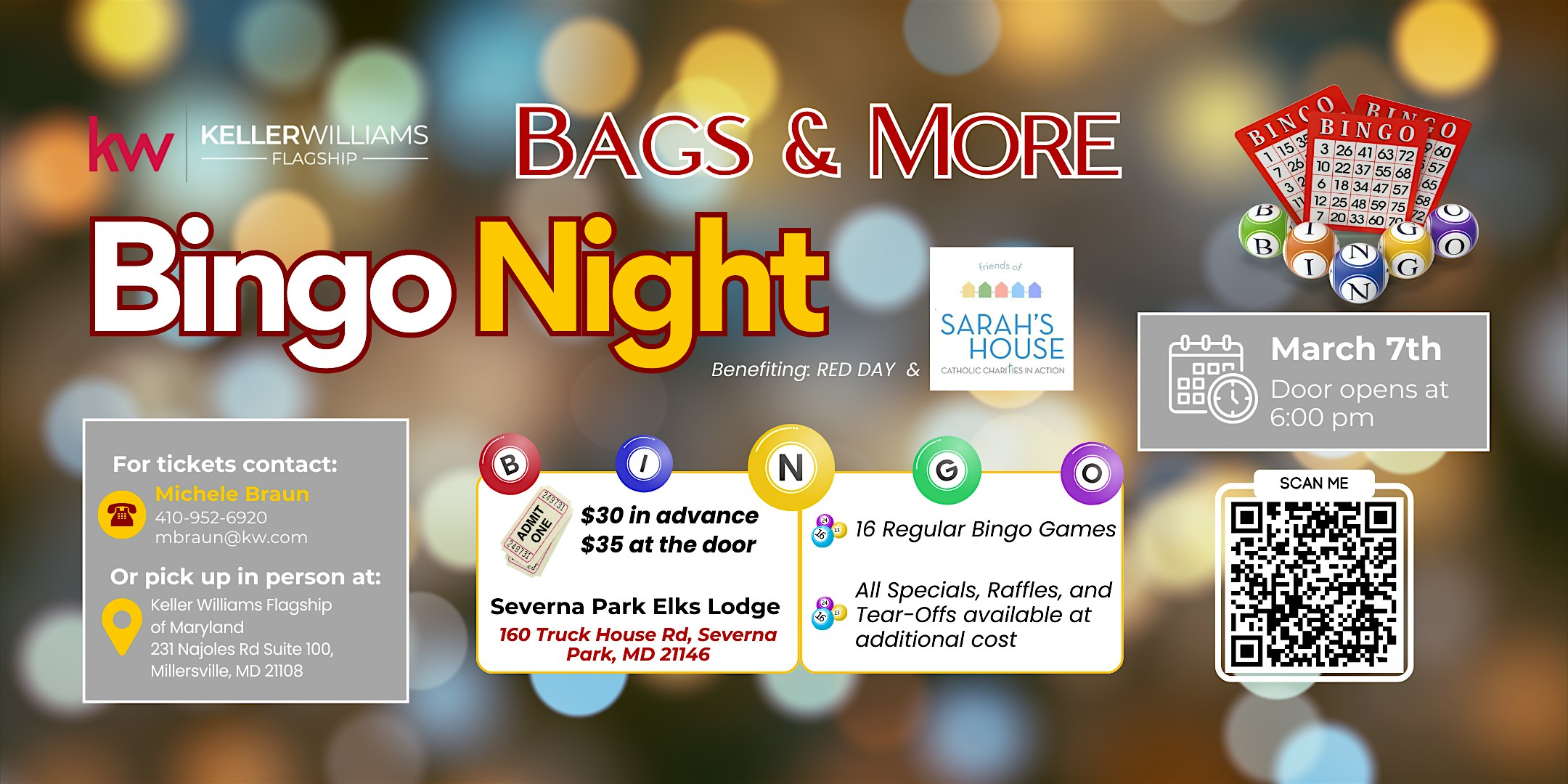 Bags & More Bingo – Severna Park, MD