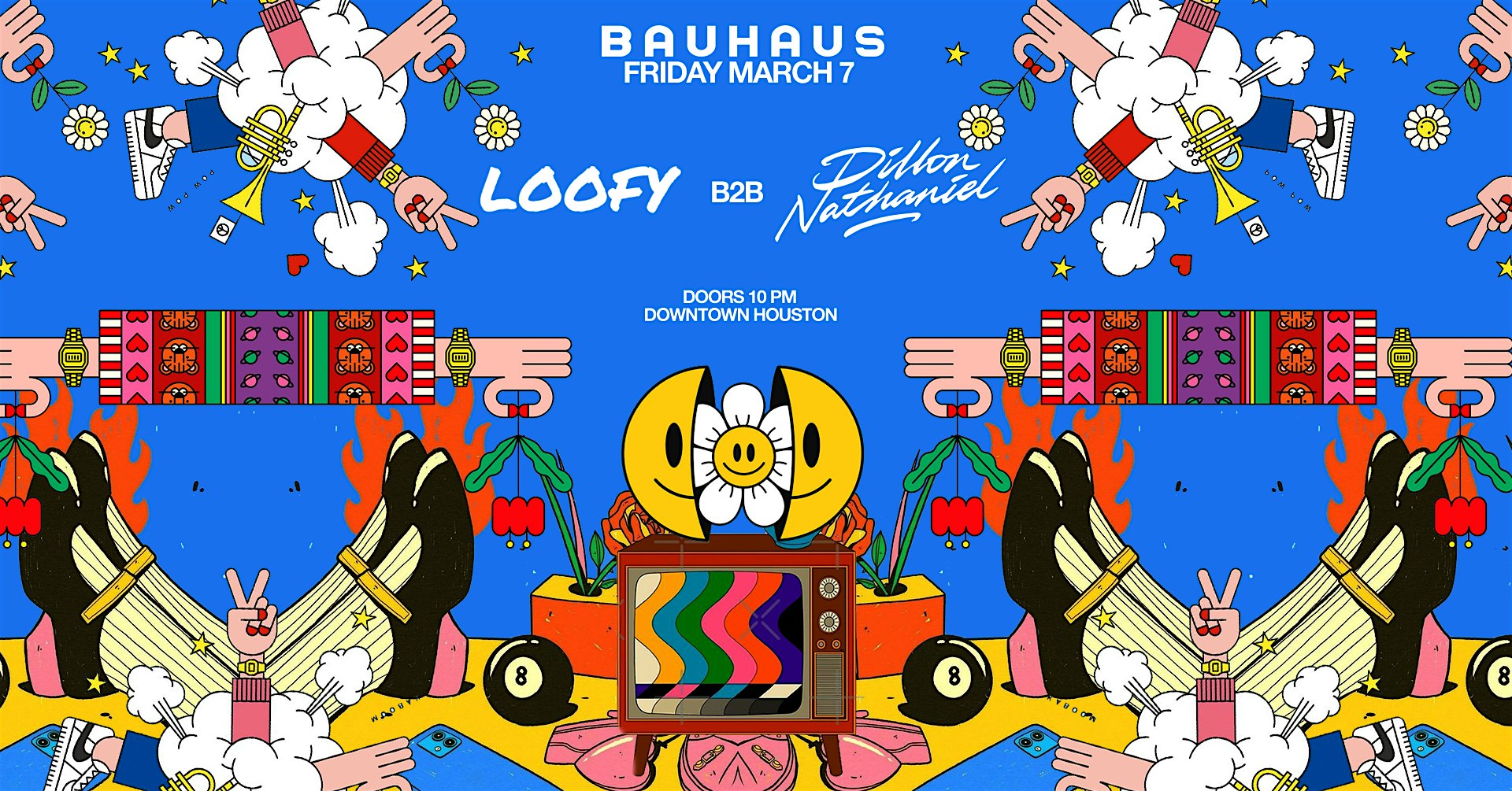 LOOFY B2B DILLON NATHANIEL @ Bauhaus Houston – Houston, TX