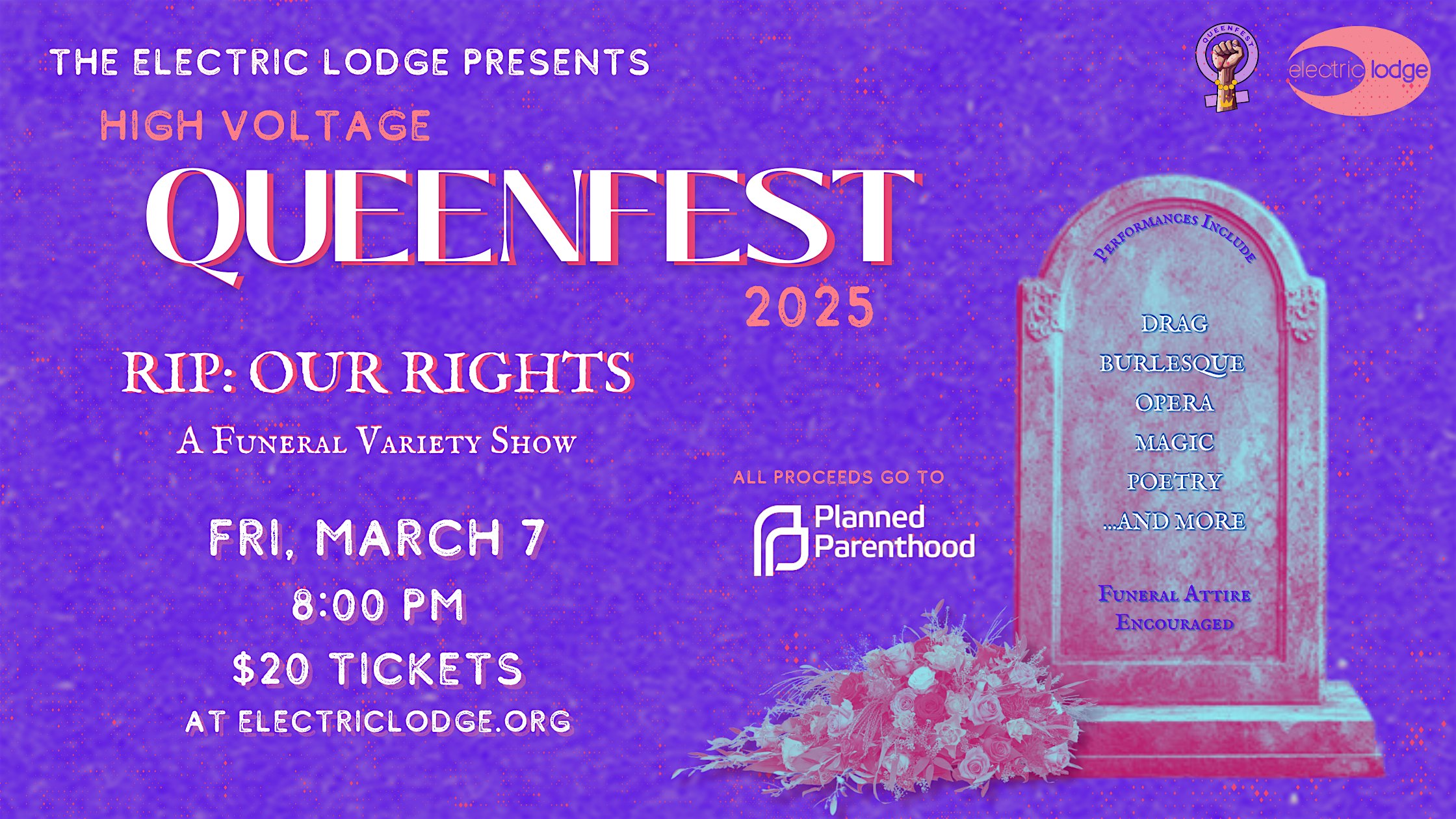 High Voltage: Queenfest 2025 R.I.P. Our Rights – Los Angeles, CA