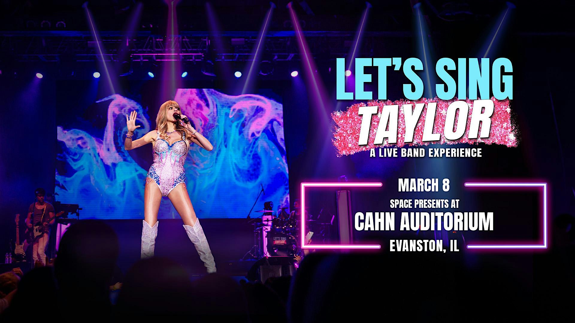 Let’s Sing Taylor – A Live Band Experience Celebrating Taylor Swift – Evanston, IL