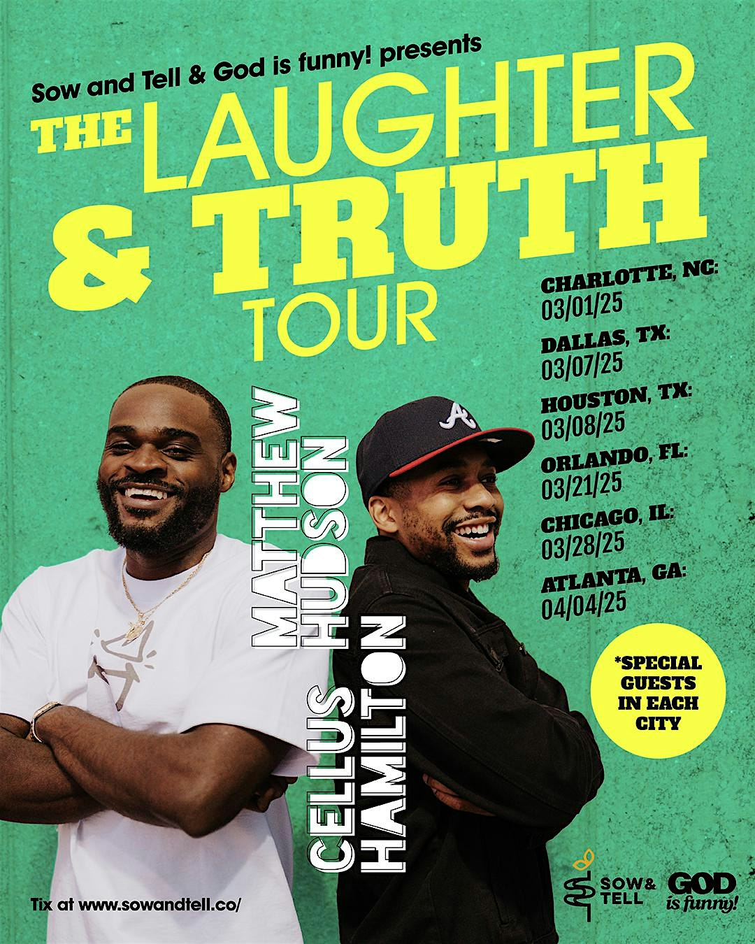 The Laughter & Truth Tour – Houston, TX