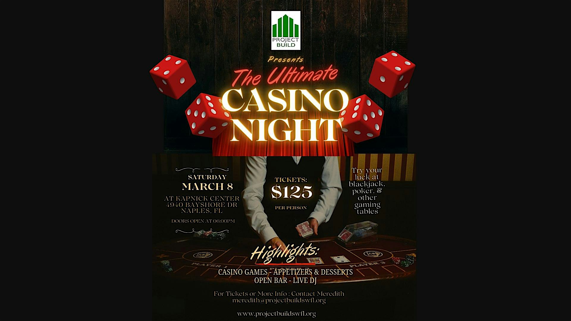 Project Build of SWFL Casino Night – Naples, FL