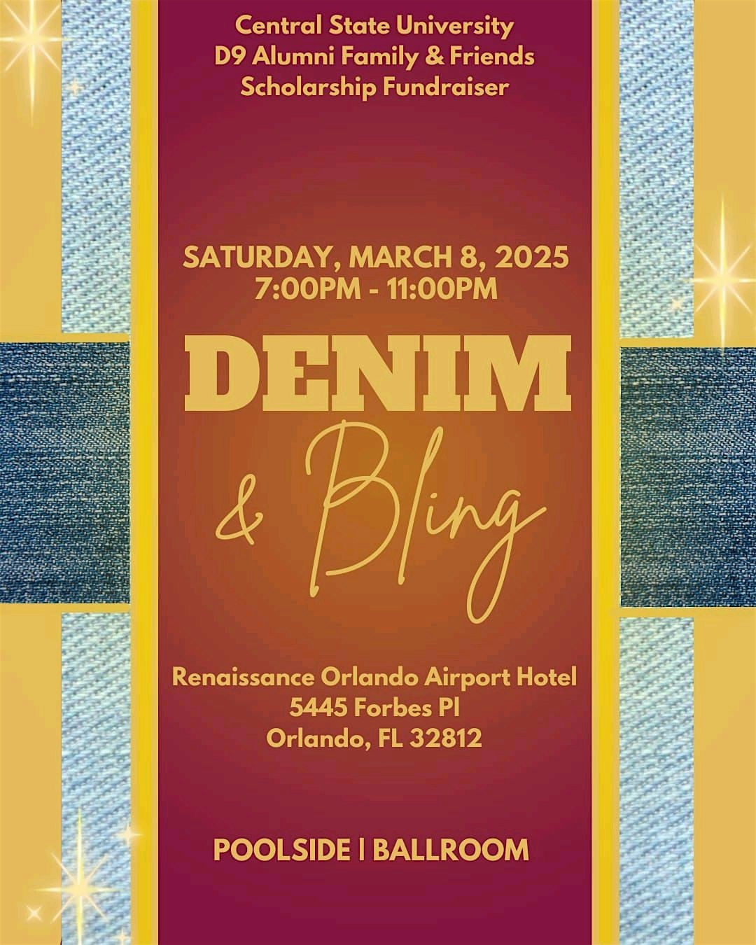 HBCU, D9, AND FRIENDS DENIM AND BLING PARTY FEATURING DJTRON AND EPERIOD – Orlando, FL