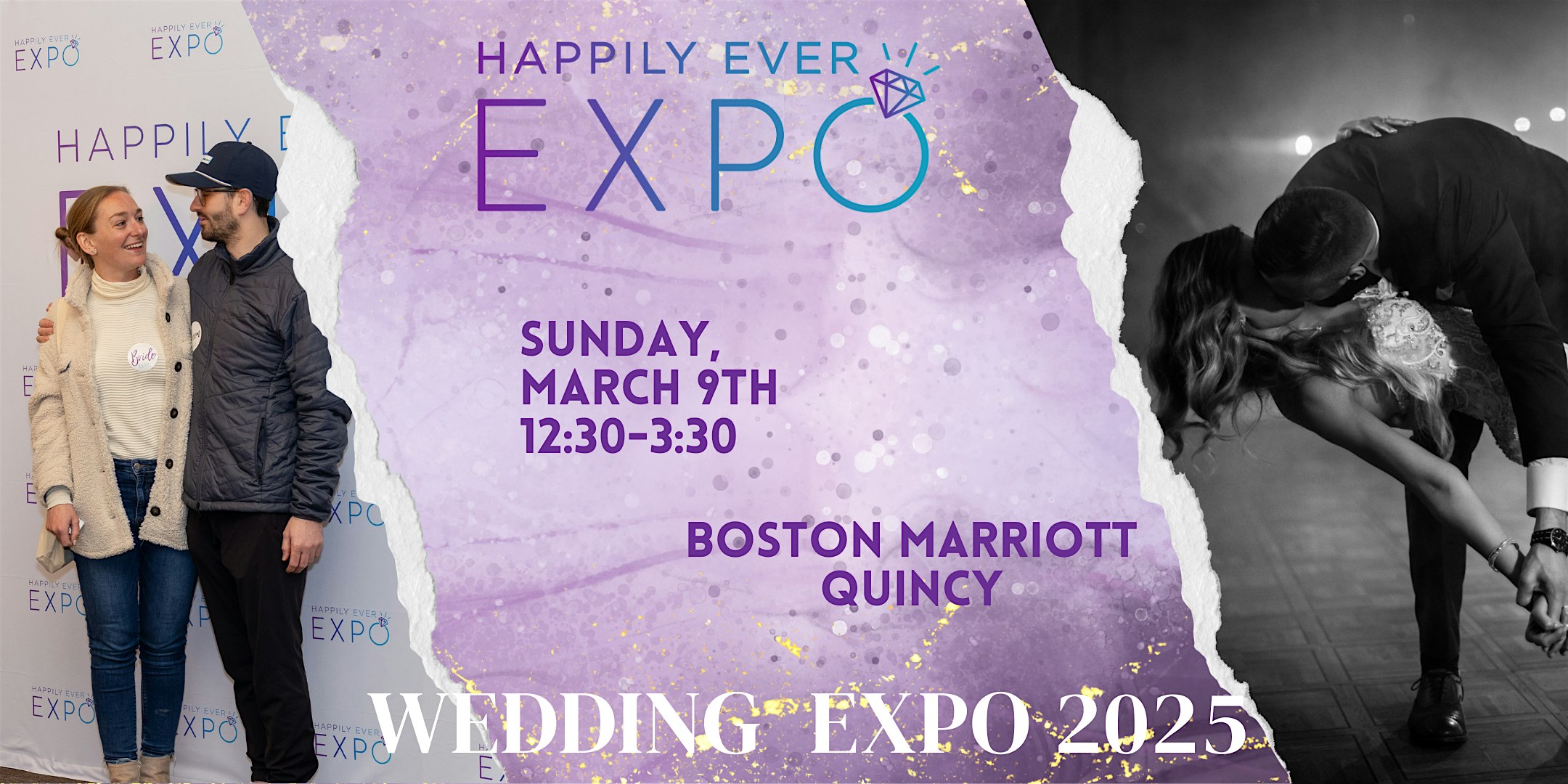 Happily Ever Expo – Wedding Expo – Quincy, MA – March 9 – Quincy, MA