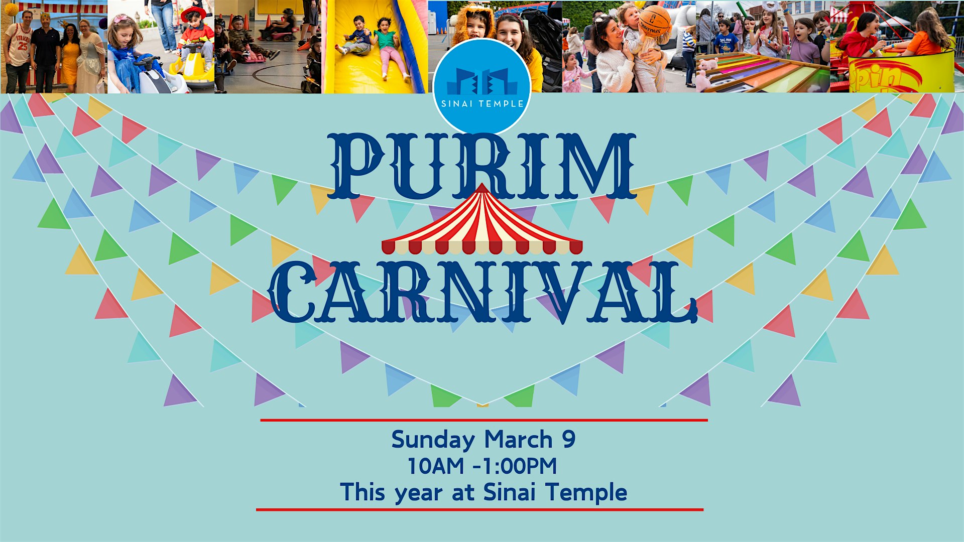 Sinai Temple’s Purim Carnival – Los Angeles, CA