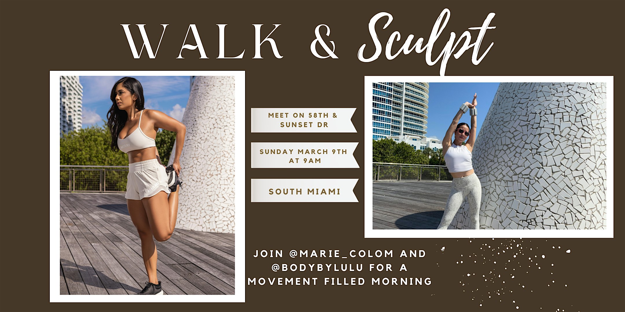 Walk and Sculpt: South Miami – South Miami, FL