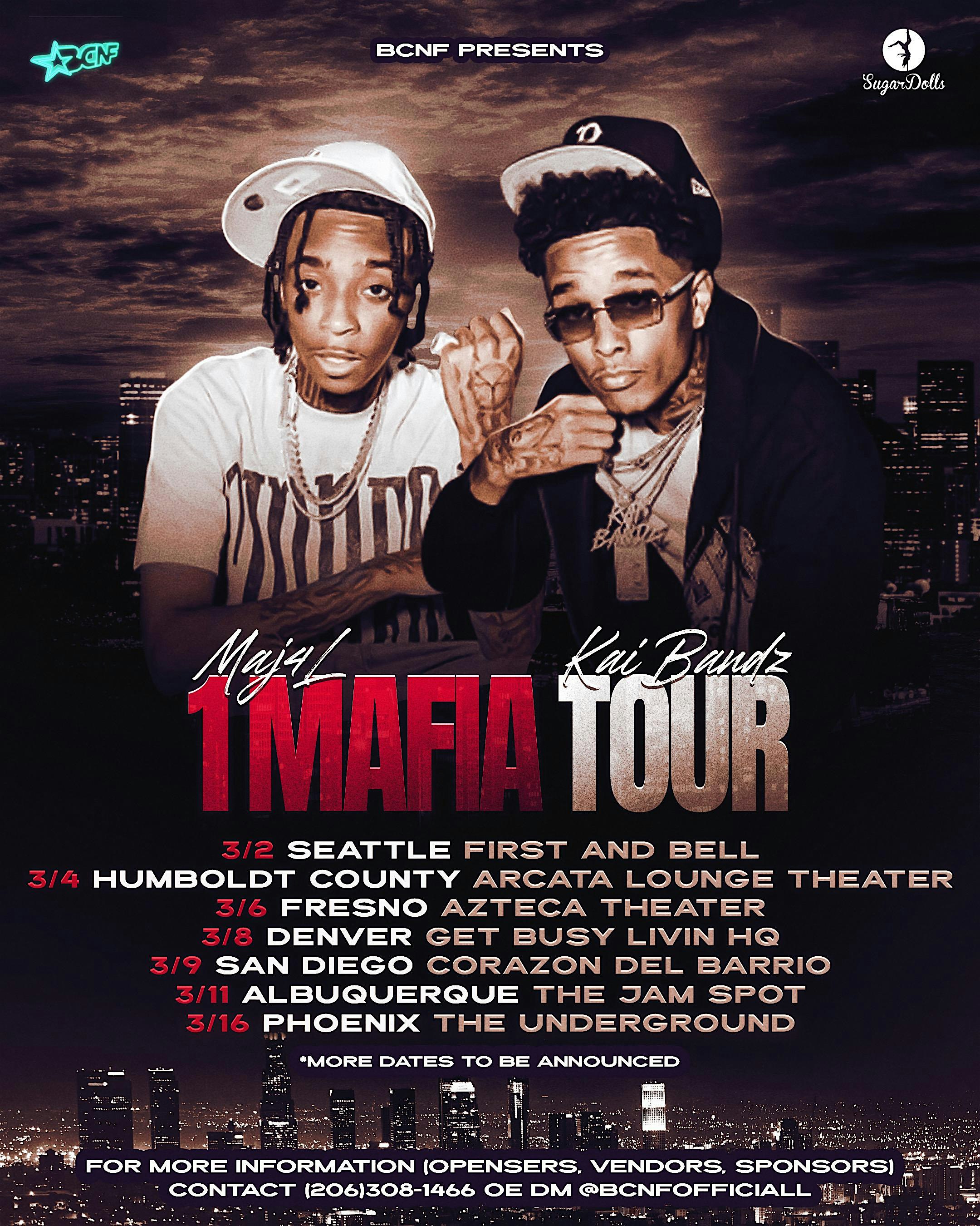 1Mafia Tour – Feat. Kai Bandz and Maj4L (Albuquerque) – Albuquerque, NM