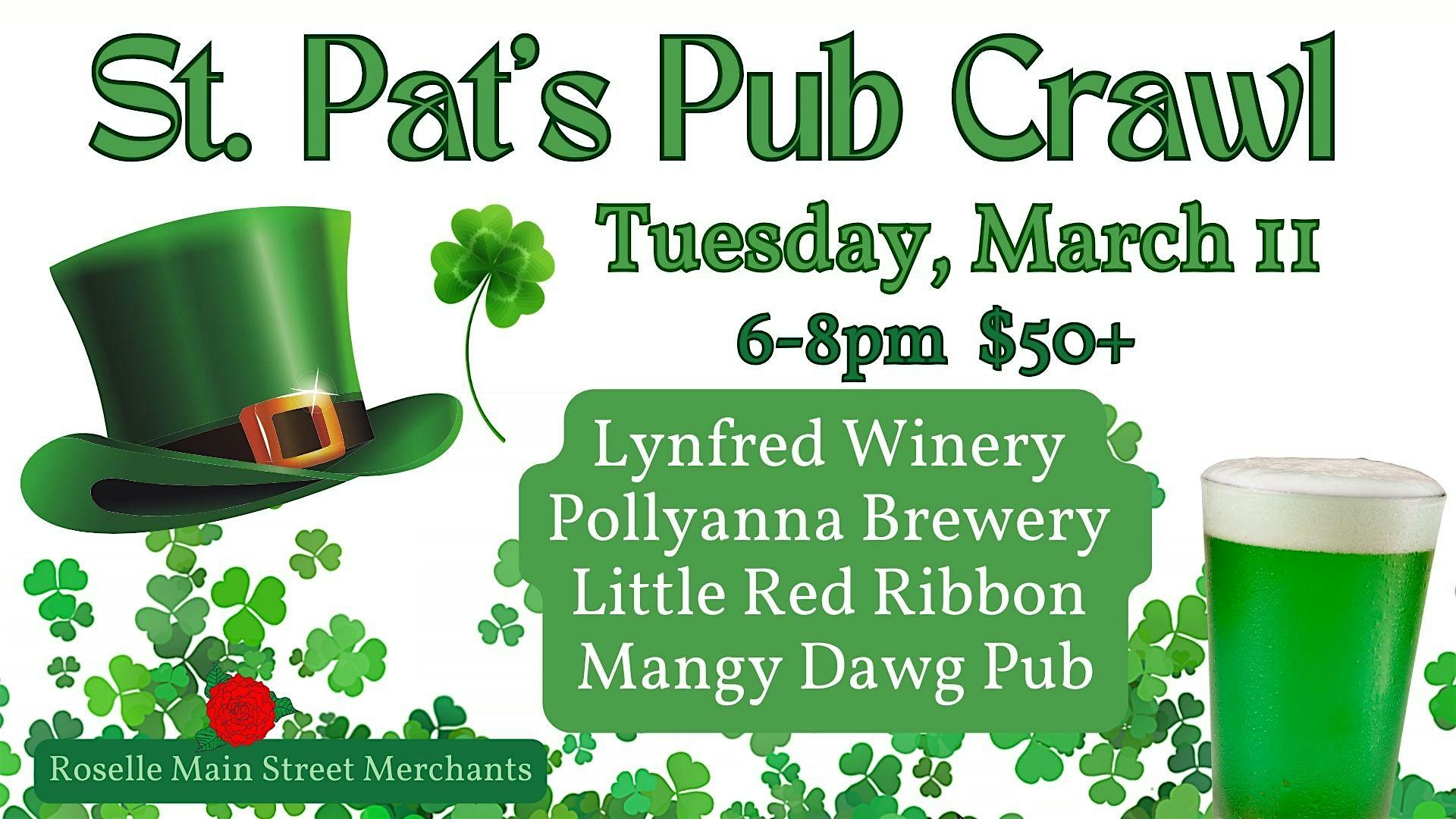 St. Pat’s Pub Crawl – Roselle, IL