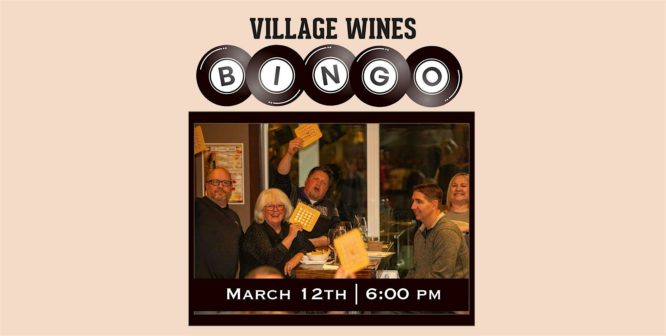 Village Wines Wednesday Night Bingo – Woodinville, WA