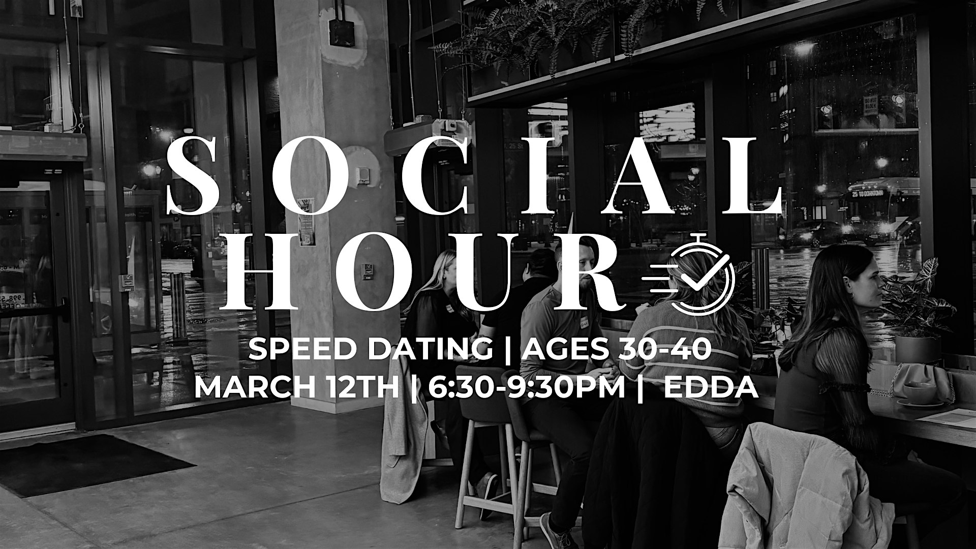 Social Hour: Speed Dating Ages 30-40 – Cleveland, OH