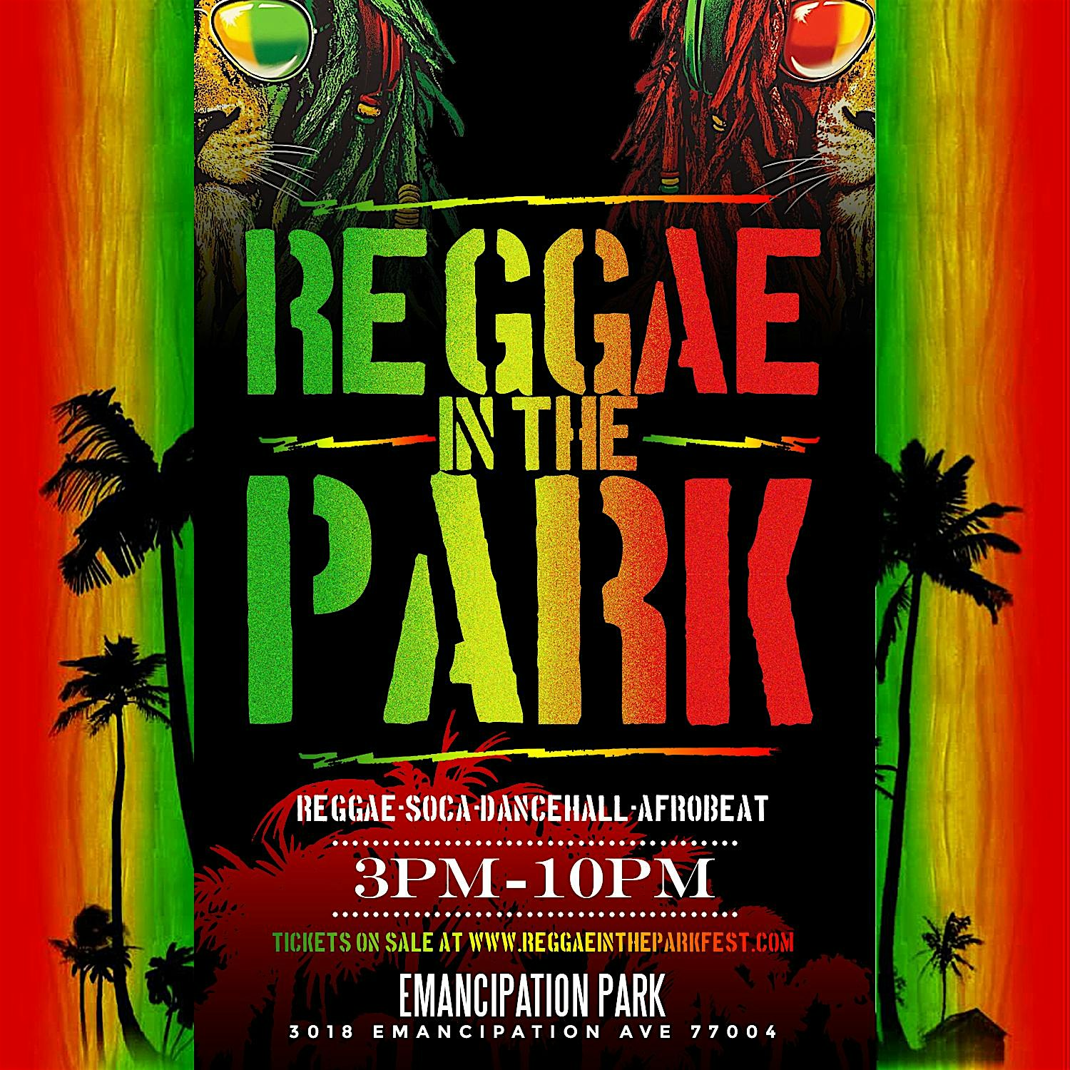 Reggae in the Park Fest – Houston, TX