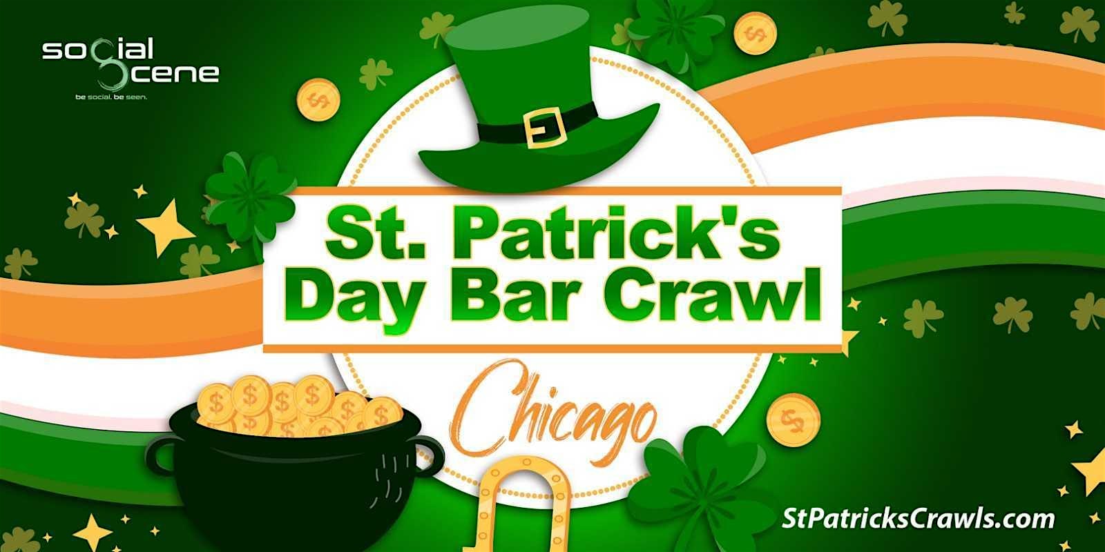 Almost Sold Out 2025 Chicago St Patrick’s Day Bar Crawl Saturday All Access – Chicago, IL